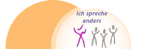 Ich spreche anders: Logo